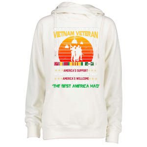 Vietnam Veteran The Best America Had Proud Gift Womens Funnel Neck Pullover Hood