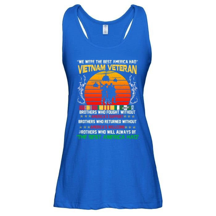 Vietnam Veteran The Best America Had Proud Gift Ladies Essential Flowy Tank