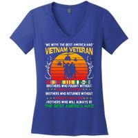 Vietnam Veteran The Best America Had Proud Gift Women's V-Neck T-Shirt