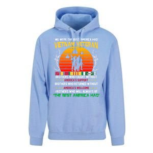 Vietnam Veteran The Best America Had Proud Gift Unisex Surf Hoodie