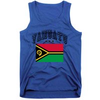 Vanuatu Vintage Throwback Flag Souvenir Gift Tank Top