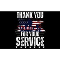 Vintage Veteran Thank You For Your Service Veteran's Day Bumper Sticker