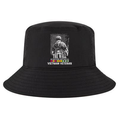 Vietnam Veteran The Wall All Gave Some 58479 Gave All Cool Comfort Performance Bucket Hat