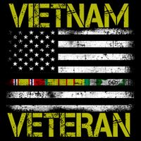 Vietnam Veteran USA Flag Ribbon Gift 16 in Basic Backpack