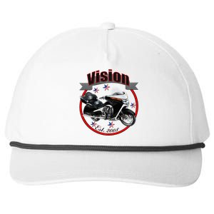 Victory Vision U.S.A. Star Motorcycle Snapback Five-Panel Rope Hat