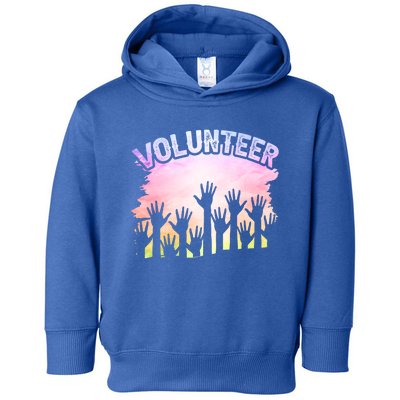 Volunteer Volunteering Unpaid Volunteers Job Gift Toddler Hoodie