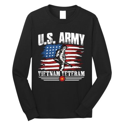 Vietnam Veteran U.S. Army Vet Long Sleeve Shirt