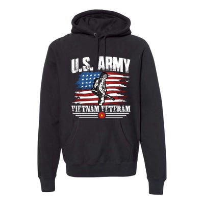 Vietnam Veteran U.S. Army Vet Premium Hoodie