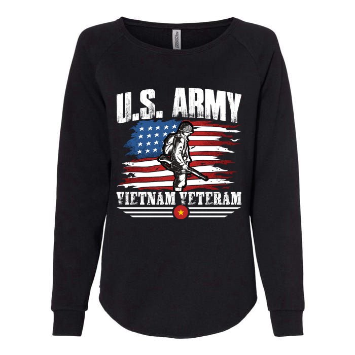 Vietnam Veteran U.S. Army Vet Womens California Wash Sweatshirt