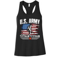 Vietnam Veteran U.S. Army Vet Women's Racerback Tank