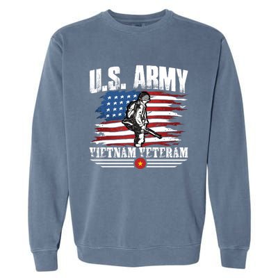 Vietnam Veteran U.S. Army Vet Garment-Dyed Sweatshirt