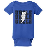 Vintage Volleyball Uncle Game Day Vibes Volleyball Season Gift Baby Bodysuit