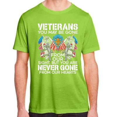 Veterans Vet Usa Flag American Military Memorial Day Gift Adult ChromaSoft Performance T-Shirt