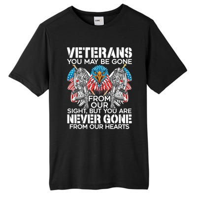 Veterans Vet Usa Flag American Military Memorial Day Gift Tall Fusion ChromaSoft Performance T-Shirt