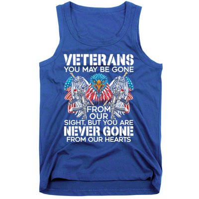 Veterans Vet Usa Flag American Military Memorial Day Gift Tank Top