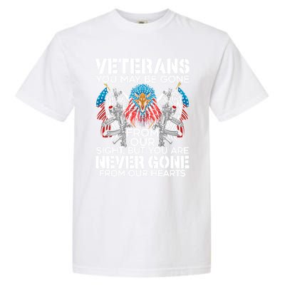 Veterans Vet Usa Flag American Military Memorial Day Gift Garment-Dyed Heavyweight T-Shirt