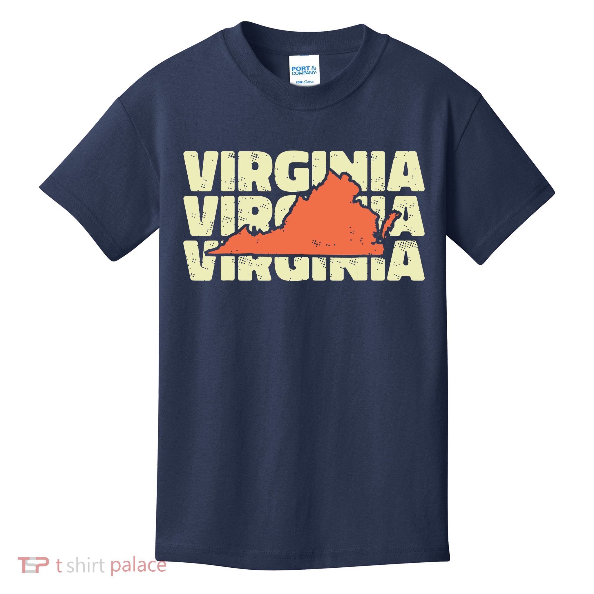 Vintage Virginia Usa State Kids T-Shirt