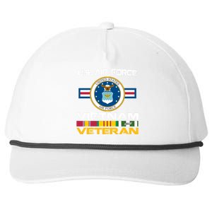 Vietnam Veteran USA Flag Vietnam Vet Flag Snapback Five-Panel Rope Hat