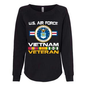 Vietnam Veteran USA Flag Vietnam Vet Flag Womens California Wash Sweatshirt