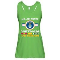 Vietnam Veteran USA Flag Vietnam Vet Flag Ladies Essential Flowy Tank