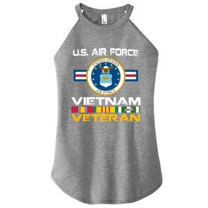 Vietnam Veteran USA Flag Vietnam Vet Flag Women's Perfect Tri Rocker Tank