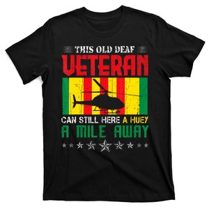 Vietnam Veteran Uh1 Huey Helicopter T-Shirt