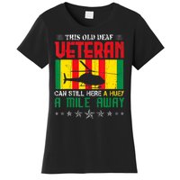 Vietnam Veteran Uh1 Huey Helicopter Women's T-Shirt