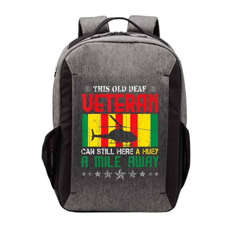 Vietnam Veteran Uh1 Huey Helicopter Vector Backpack