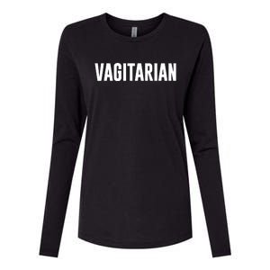 Vagitarian V2 Womens Cotton Relaxed Long Sleeve T-Shirt