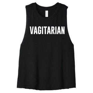 Vagitarian V2 Women's Racerback Cropped Tank