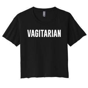 Vagitarian V2 Women's Crop Top Tee