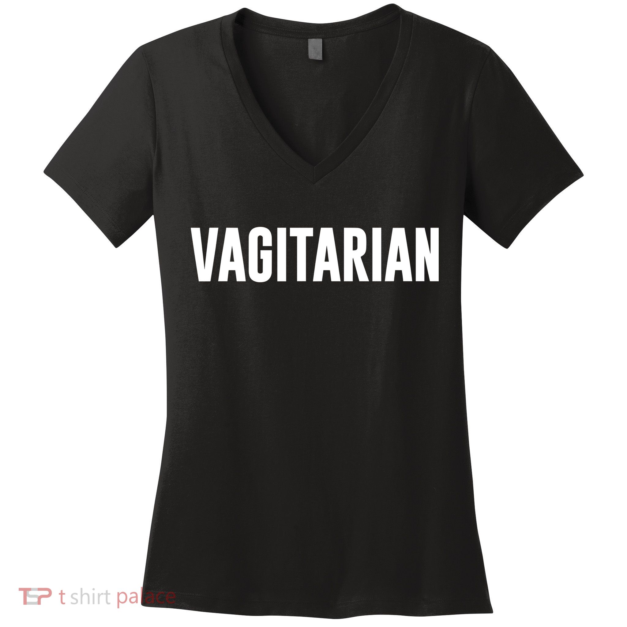 Vagitarian V2 Women's V-Neck T-Shirt