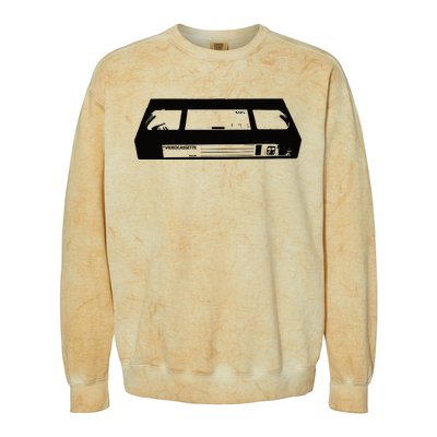 Vibe2k Vhs Videocassette Colorblast Crewneck Sweatshirt