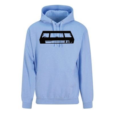 Vibe2k Vhs Videocassette Unisex Surf Hoodie