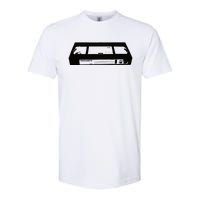 Vibe2k Vhs Videocassette Softstyle® CVC T-Shirt