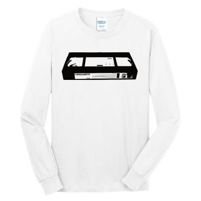 Vibe2k Vhs Videocassette Tall Long Sleeve T-Shirt