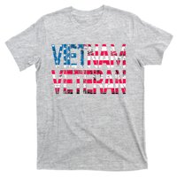 Vietnam Veteran Vintage Us Flag Vietnam Vets Gift T-Shirt