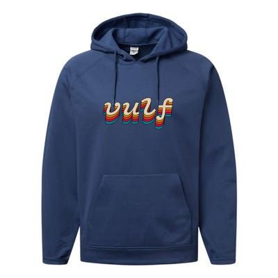 Vulf Vintage Performance Fleece Hoodie