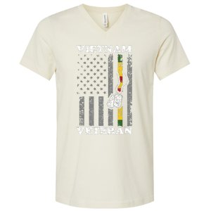 Vietnam Veteran V-Neck T-Shirt