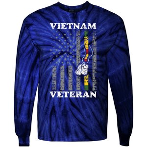 Vietnam Veteran Tie-Dye Long Sleeve Shirt