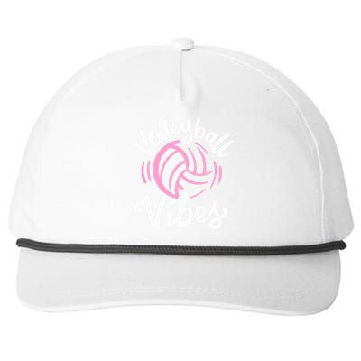 Volleyball Vibes Snapback Five-Panel Rope Hat