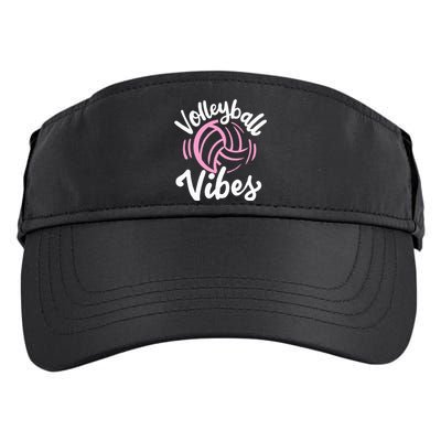 Volleyball Vibes Adult Drive Performance Visor