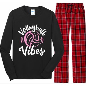 Volleyball Vibes Long Sleeve Pajama Set