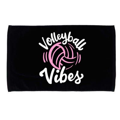 Volleyball Vibes Microfiber Hand Towel