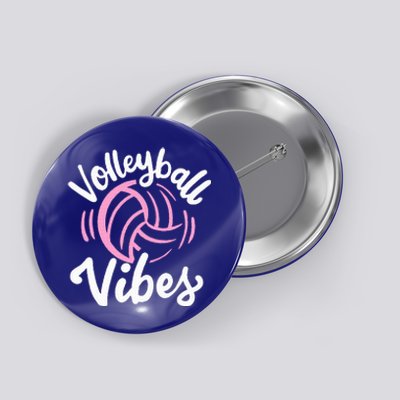 Volleyball Vibes Button