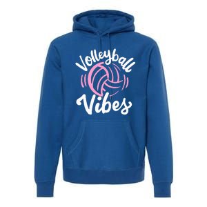 Volleyball Vibes Premium Hoodie