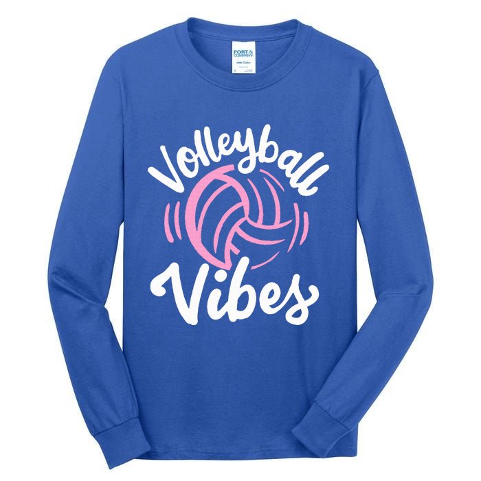 Volleyball Vibes Tall Long Sleeve T-Shirt