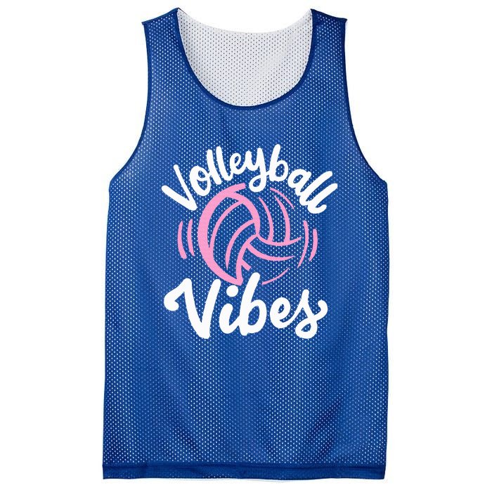 Volleyball Vibes Mesh Reversible Basketball Jersey Tank