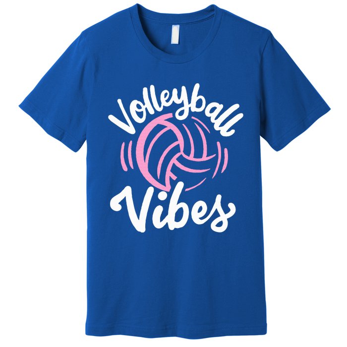 Volleyball Vibes Premium T-Shirt