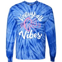 Volleyball Vibes Tie-Dye Long Sleeve Shirt